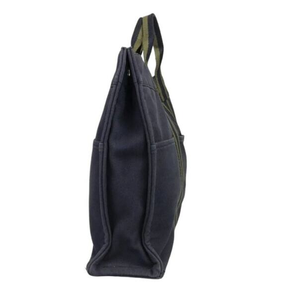 Hermes Fourre Tout MM Navy blue Tote Hand Bag RJC3013 - Picture 15 of 16